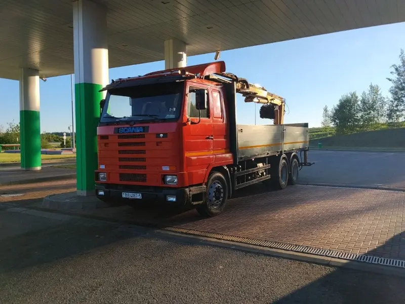 Аренда манипулятора Scania с КМУ — ИП Лазаревич, Беларусь
